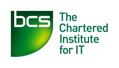 a green charted institute for IT logo