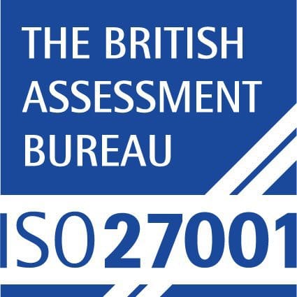 The British Assessment Bureau ISO27001 logo