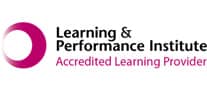 learning and performance institute accredited learning provider logo